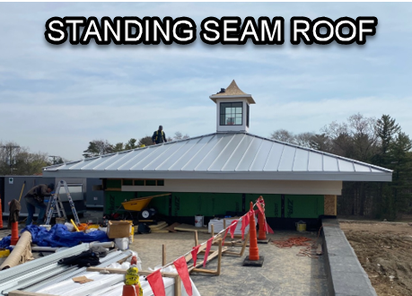 STANDING METAL SEAM ROOF