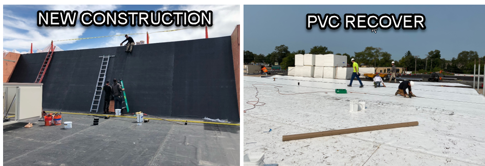 PVC ROOF RECOVER